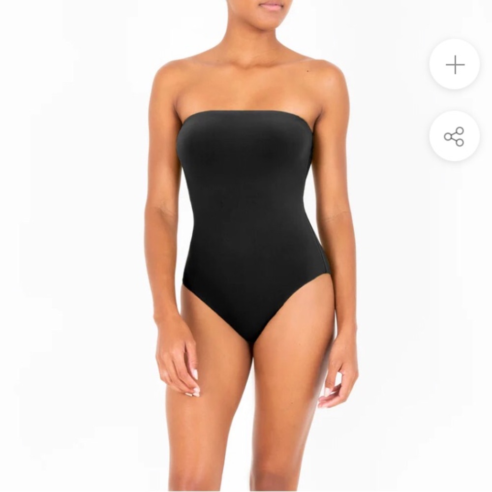 Anemos Ritts One-Piece Strapless Bathing Suit Sz XS